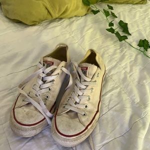 Women’s white converse shoes